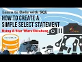 SQL Lesson How to write a SQL SELECT statement