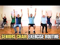 15-Minute Chair Exercises For Seniors Simple Seated Workout For Over 60s - Fitness Workout