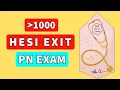 Hesi Exit PN Exam 2024 Review 50 Questions