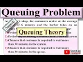 Queuing problem 6 Example on queuing theory Problem on Queuing theory GTU paper solution OR queuing