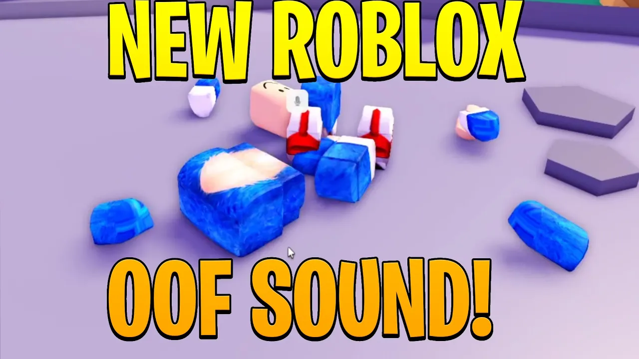 😢*NEW ROBLOX OOF SOUND!* (R.I.P. OOF!)* ROBLOX😲