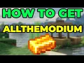 Minecraft ATM10 How To Get AllTheModium