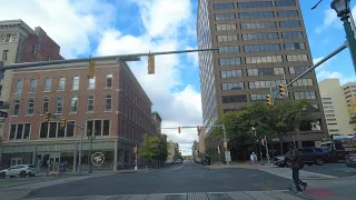 Driving Through Downtown Syracuse New York - 4K Tour