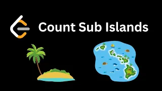 Count Sub Islands Leetcode 1905 Coding Explanation