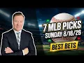 7 MLB Picks Sunday 26 l Vernon s Best Bets Picks MLB Predictions