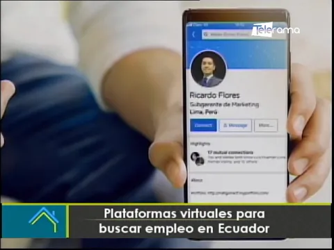 Plataformas virtuales para buscar empleo en Ecuador
