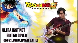 Download Dragon Ball Super: Goku VS Jiren ULTIMATE BATTLE! FULL VERSION Ultra Instinct GUITAR COVER MP3