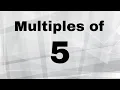 Multiples of 5