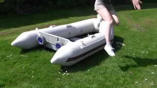 Very Nearly About Sailing April 2022 – Polishing finished, mooring device, dinghy maintenance