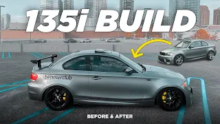 Building a 135i BMW in 10 Minutes - Before After Mods