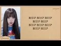 Download Lagu izna BEEP Easy Lyrics