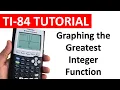 How to Graph the Greatest Integer Function y int2x on the TI 84 Cole s World of Mathematics