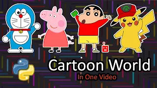 Different Cartoons Characters Fun Python Projects Project Maker