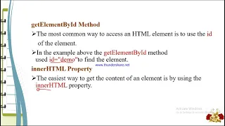 Unit II Chapter 3 2 3 JavaScript Document Object Model DOM