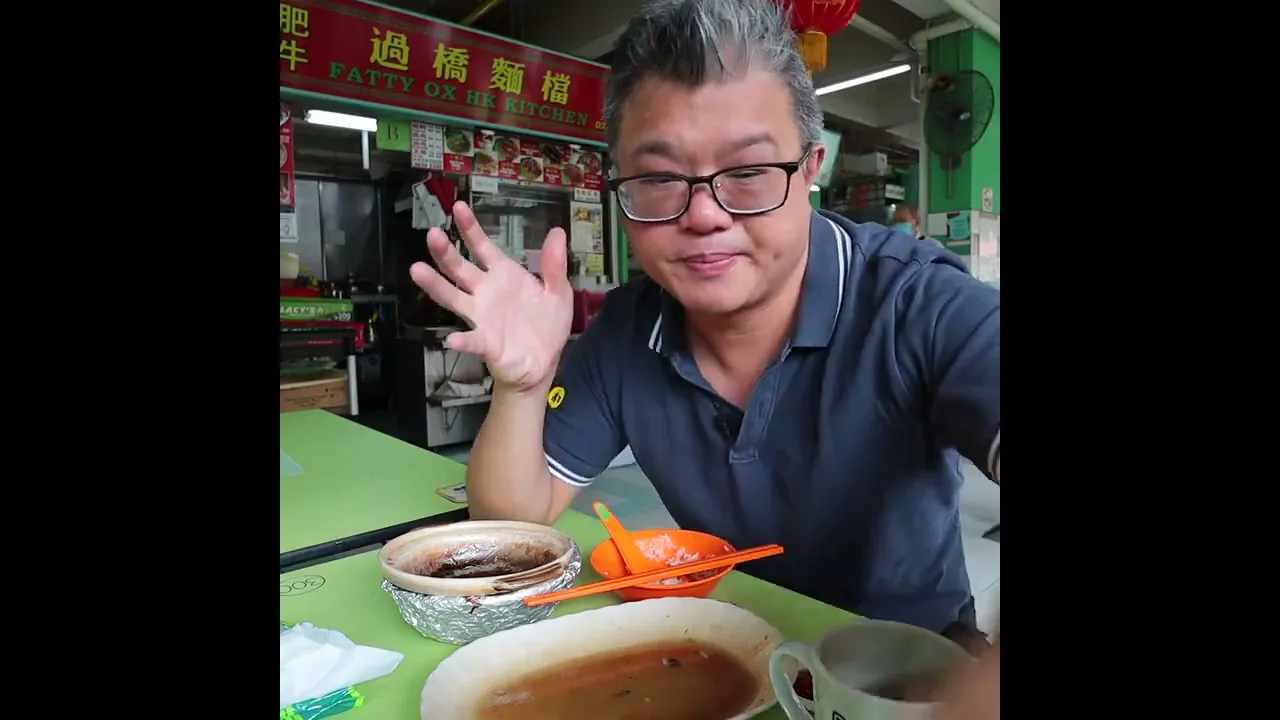 Awesome FISH SLICES WITH GINGER & SPRING ONION! (Singapore street food) #shorts