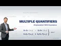 Understanding order in multiple quantifiers Math Logic Rimetric Walkthrough
