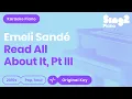 Download Lagu Emeli Sandé - Read All About It, Pt. III (Karaoke Piano)
