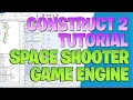 Vertical space shooter game engine Construct 2 Tutorial