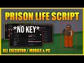 PRISON LIFE SCRIPT 2026 NO KEY Auto Aim Instant Kill Rapid Fire More PASTEBIN