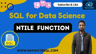 SQL For Data Science NTILE Analytical Function Top and Bottom N Percent Customers