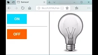 HTML CSS programming tutorial Turn ON OFF Light Bulb Project