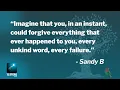 Sandy B on character defects and forgiveness - AA Speaker