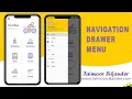 Android Navigation Drawer Menu Material Design Android studio tutorial Part 1