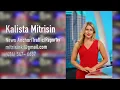 Kalista Mitrisin 2026 News Reporter PKG Reel