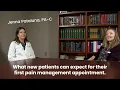 What new patients can expect for their first pain management appointment