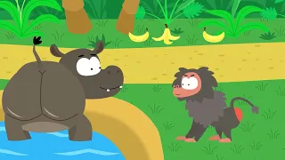 Baboon song - Meow Meow Kitty Kids Songs