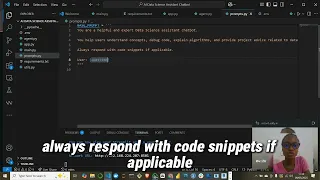 My Walkthrough Building a Data Science Assistant Chatbot with Python OpenAI Streamlit