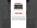 YD7388 IC PINOUT #akexperiment #electronics #pinout #YD7388 #7388 #audioic #IC #amplifier #shorts