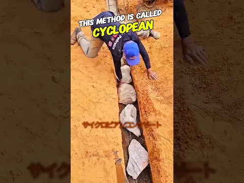 Why do Brazilian foundations use stones?