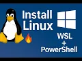 Install Linux WSL Using PowerShell Complete Guide