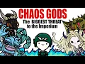 The Chaos Gods are real Jerks I think Warhammer 40k Lore