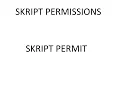 Skript tutorial permissions Skript tutoriaali permit