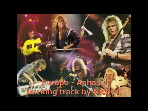 Download MP3 Europe - Aphasia (Live ver.) guitar backing track by Nick M.