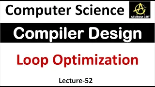 Loop Optimization Technique in Compiler Design Compiler Design Tutorial Lec-52