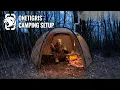 Lagu Rainy Hot Tent Camping with ALL OneTigris Gear
