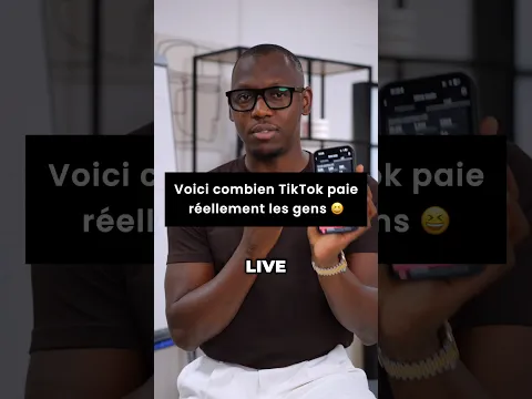 Combien TikTok m’a payé en 1h … #tiktok #monétisation #business