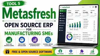 Tool 5 Metasfresh Open Source ERP for Manufacturing SMEs Free Open Source Software Uplatz