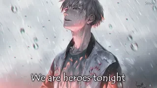Nightcore Heroes Tonight Lyrics 