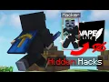 How to Closet Cheat Hide Hacks in Minecraft ft Vape Lite Proof Tutorial