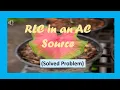RLC With an AC Source Solved Problem