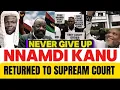 Lagu Nnamdi Kanu in Supreme Court, submits appeal against Nov 20 judgment, Seek Redress #nnamdikanu 