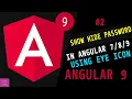 Angular Tutorial Password Show Hide Using Angular Toggle Show and Hide Password in Angular