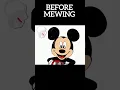 Lagu Mewing transformation edit #meme #mewing