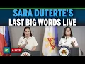 Download Lagu LIVE: Philippines VP Sara Duterte's Urgent Address To The Nation | Rodrigo Duterte Arrest Update