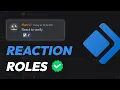 How To Set Up Reaction Roles With Dyno Bot - Full Guide 2025