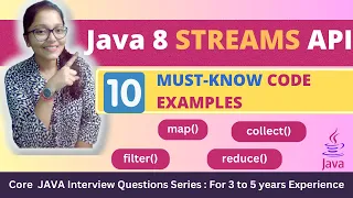 Java 8 Streams 10 IMPORTANT Coding Questions Answers Streams API